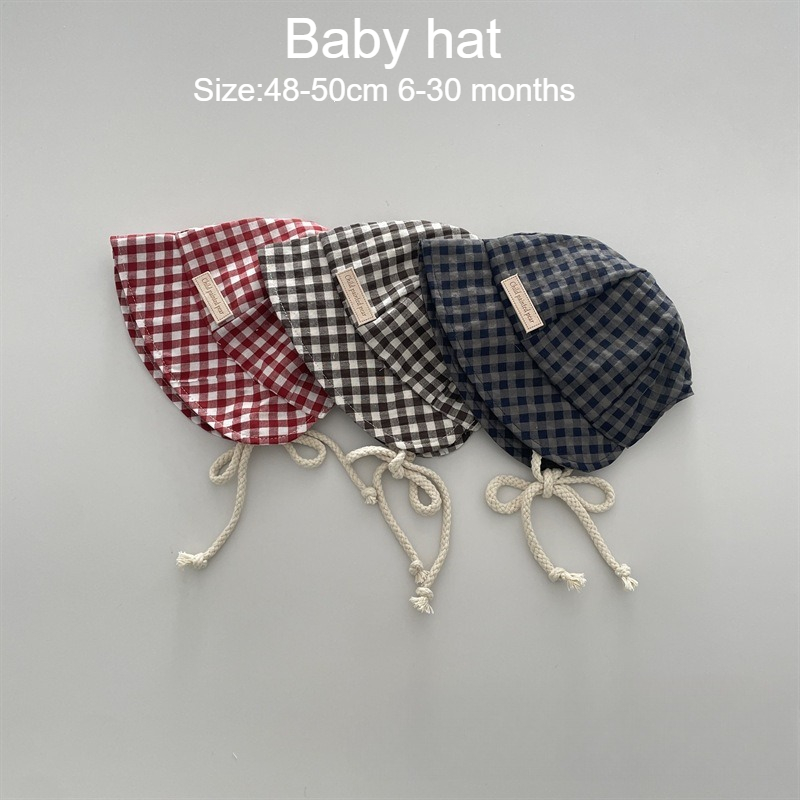 Windsor Knot Tie - Summer Baby Bucket Hat 48-50cm 6-30M