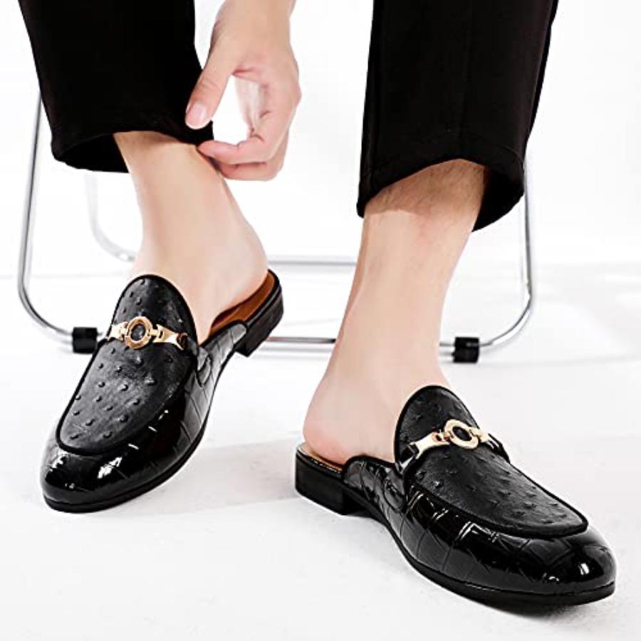 Men's Slip-on Mule Sandals Loa - đánh giá và giá Men'S Formal Wear Slippers