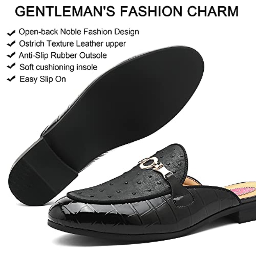 Men's Slip-on Mule Sandals Loa - đánh giá và giá Men'S Formal Wear Slippers