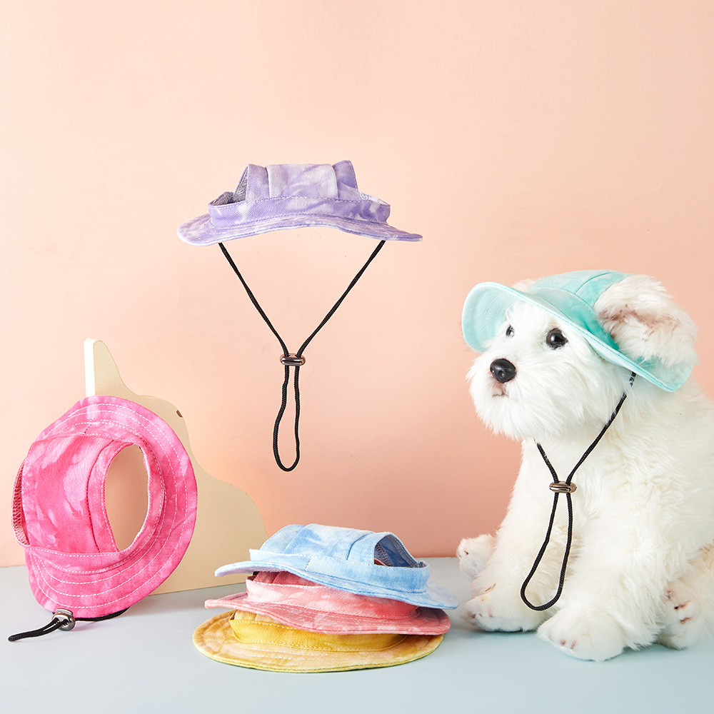 Tie Dye Pet Bucket Hat for Dog - đánh giá và giá Windsor Knot Tie