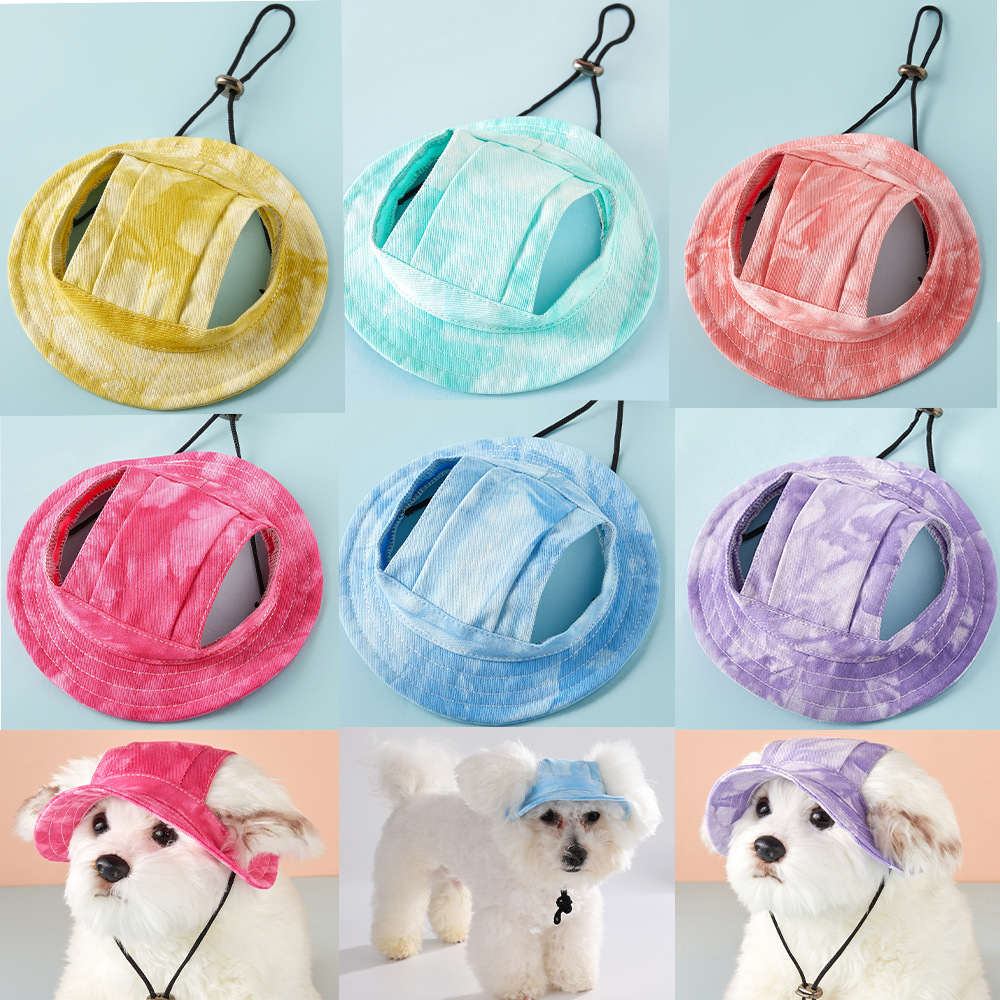 Tie Dye Pet Bucket Hat for Dog - đánh giá và giá Windsor Knot Tie
