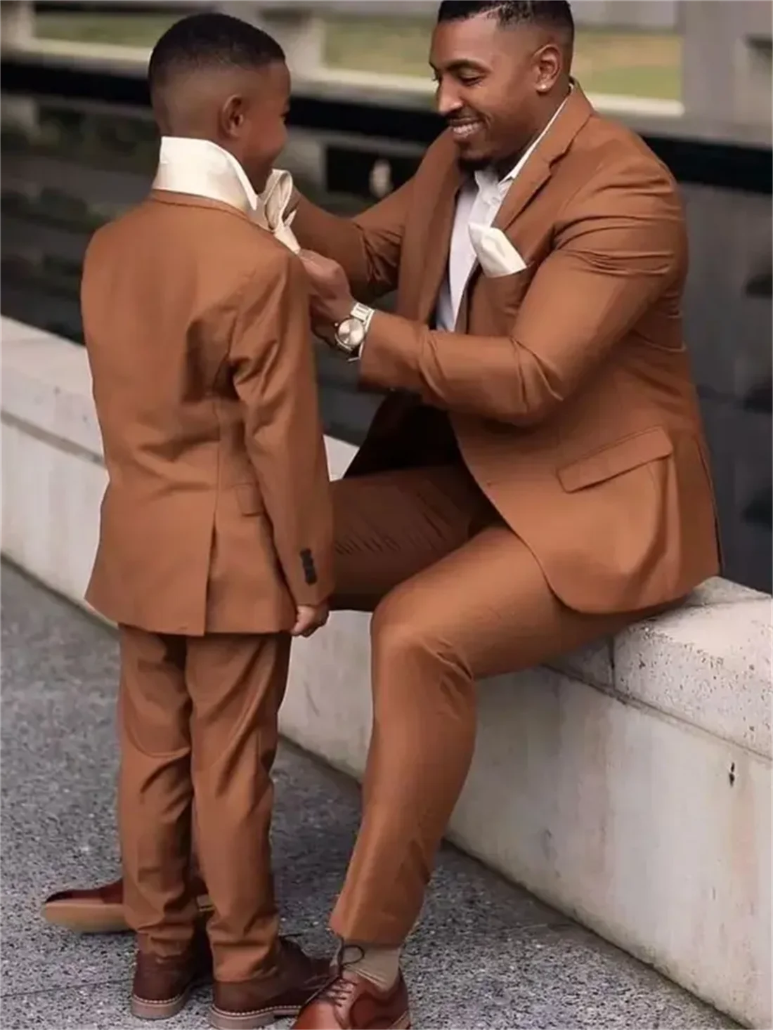 2 Pieces Dark Brown Men Suits  - đánh giá và giá Men'S Formal Wear For A Wedding