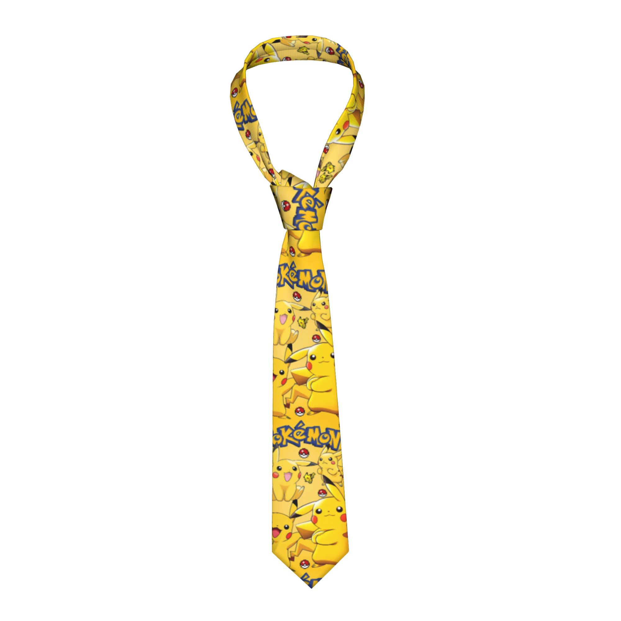 Pokemoned Cartoon Necktie Men  - đánh giá và giá Men'S Formal Wear For A Wedding