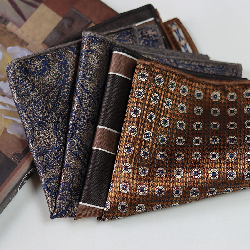24cm Elegant Brown Pocket Squa - đánh giá và giá Men'S Formal Wear For A Wedding