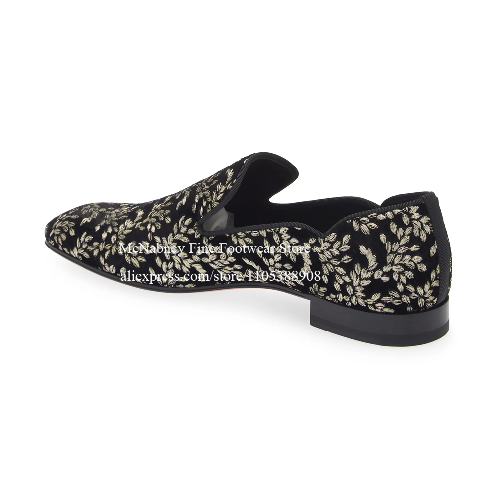 Black Silk Velvet Slip On Loaf - đánh giá và giá Men'S Formal Wear In Wedding