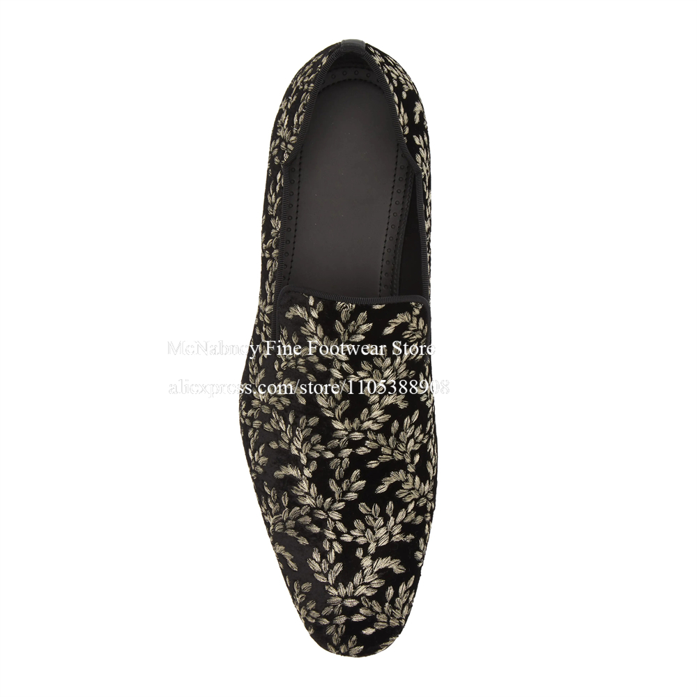 Black Silk Velvet Slip On Loaf - đánh giá và giá Men'S Formal Wear In Wedding