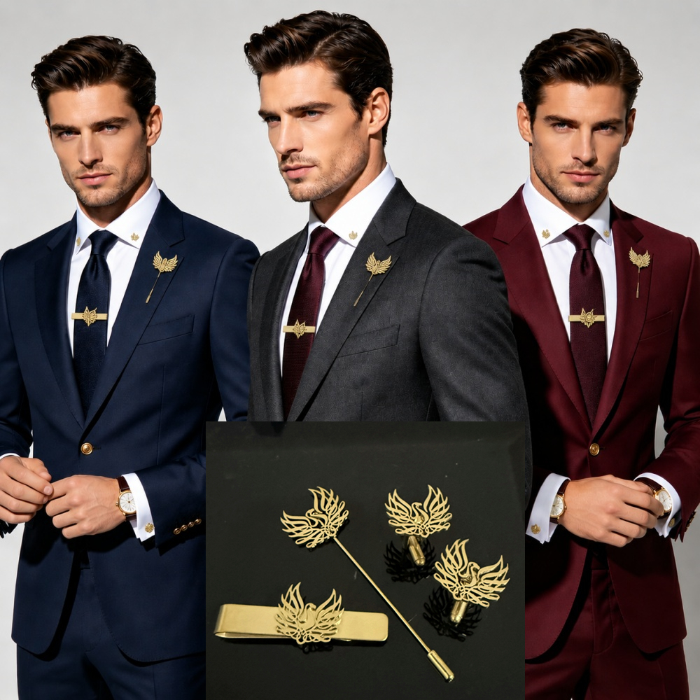Custom Cufflink Tie Set Bar Pe - đánh giá và giá Men'S Formal Wear For A Wedding