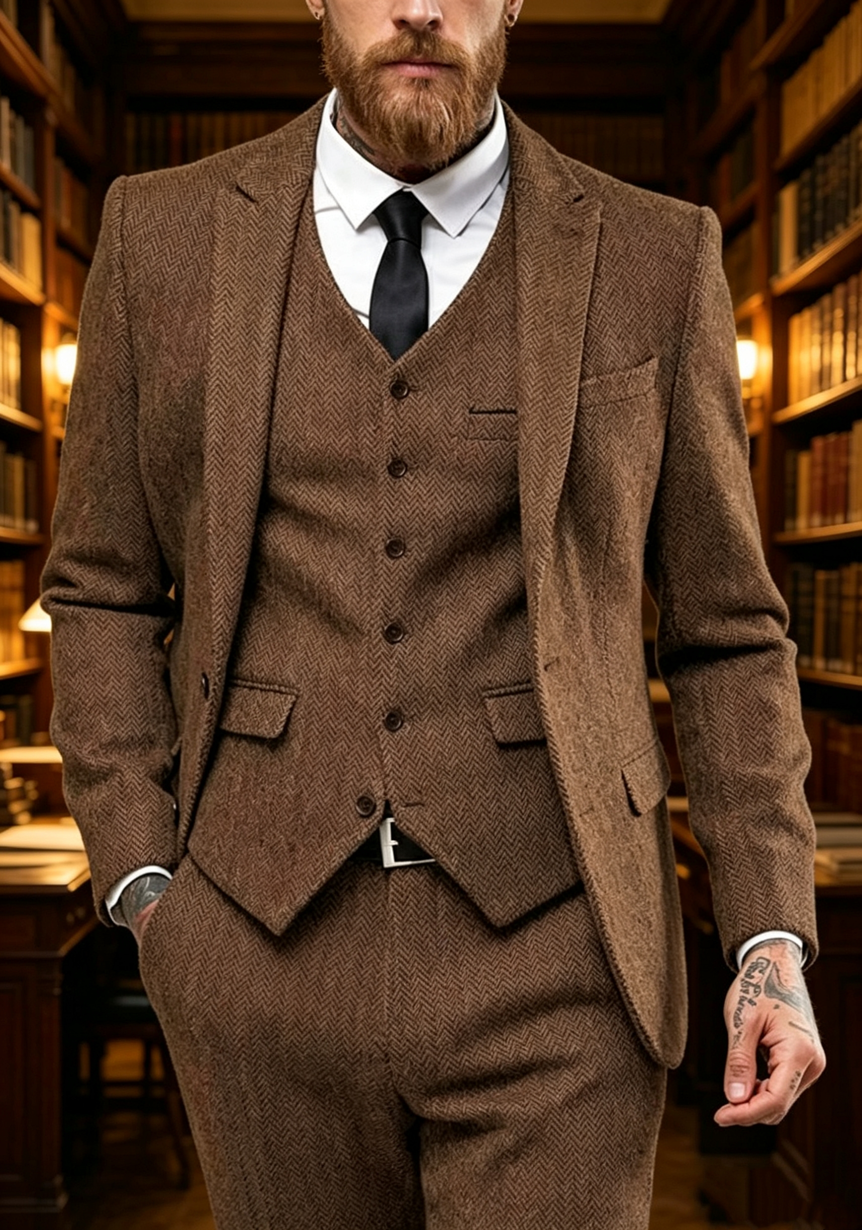 Dark Brown Wool Tweed Winter S - đánh giá và giá Wool Suit Jacket