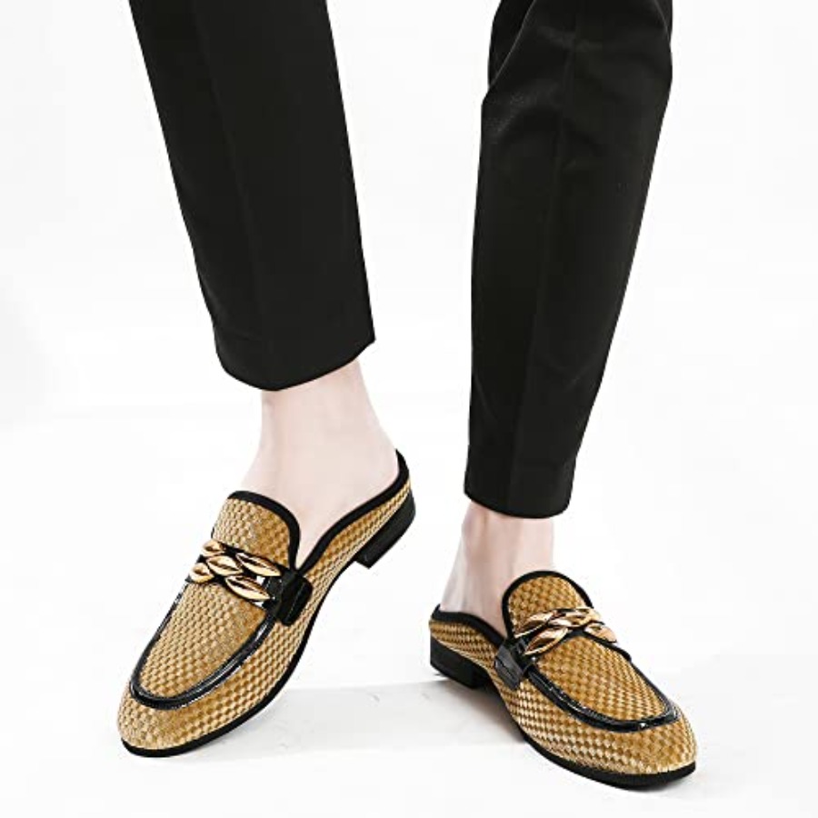 Men's Slip-on Mule Sandals Loa - đánh giá và giá Men'S Formal Wear Slippers