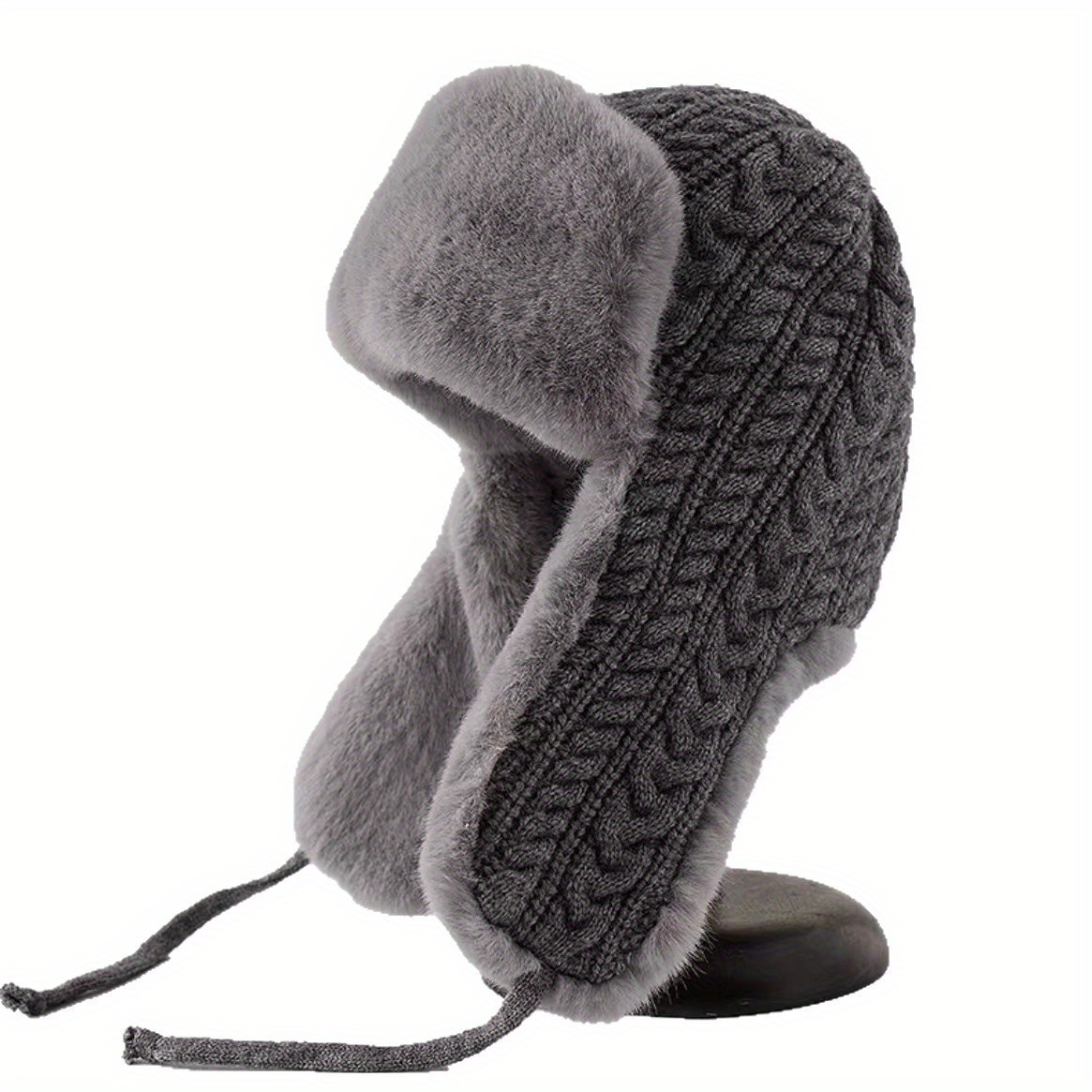 Women's Knit Hat with Extended - đánh giá và giá Windsor Knot Tie