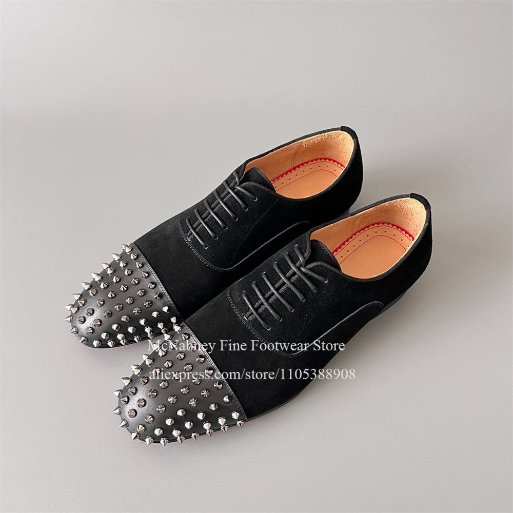 Spike Studs Leather Dress Shoe - đánh giá và giá Men'S Formal Wear In Wedding
