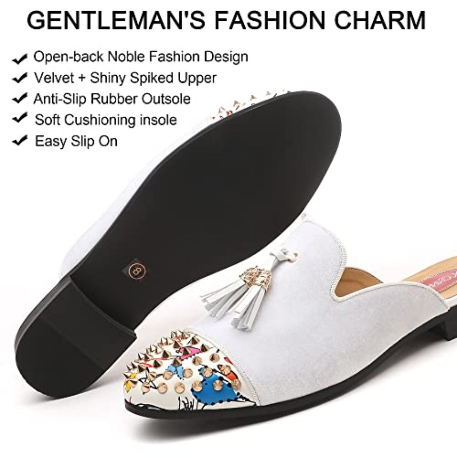 Men's Slip-on Mule Sandals Loa - đánh giá và giá Men'S Formal Wear Slippers