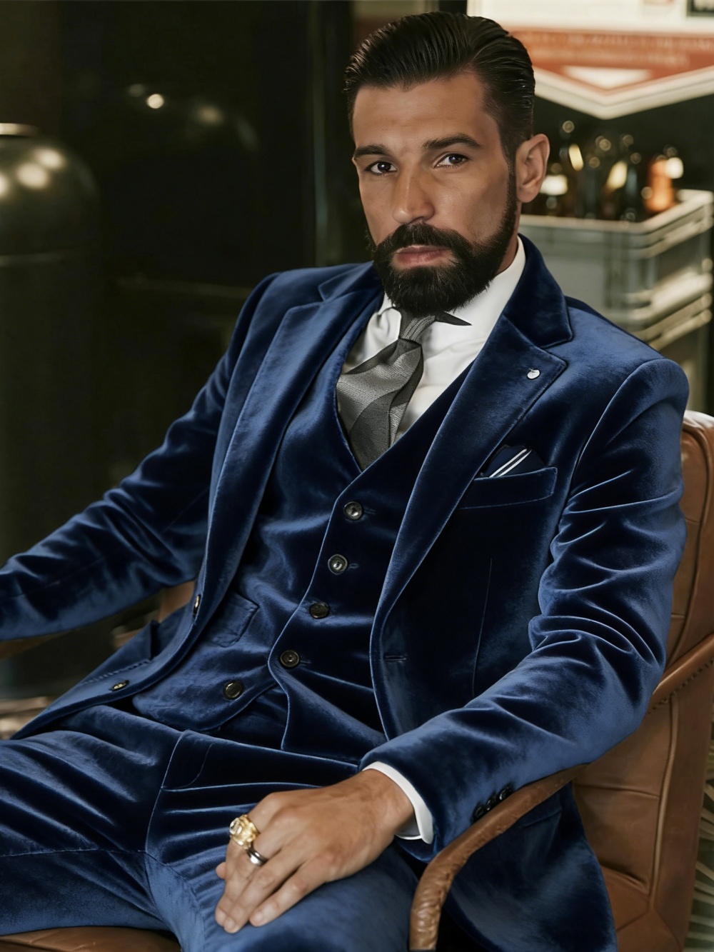 Men's Velvet Suits 3 Pieces Da - đánh giá và giá Men'S Formal Wear In Wedding